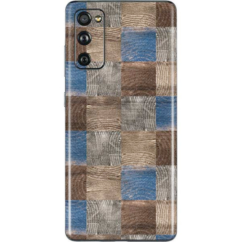 Lumber Grid Galaxy S20 Fan Edition Skin