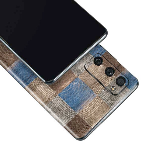 Lumber Grid Galaxy S20 Fan Edition Skin