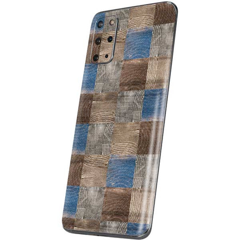 Lumber Grid Galaxy S20 Plus Skin