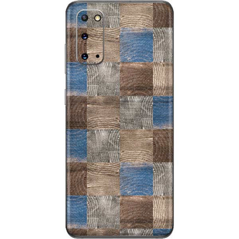 Lumber Grid Galaxy S20 Skin