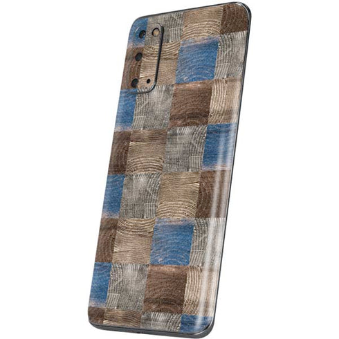 Lumber Grid Galaxy S20 Skin