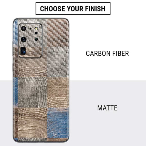 Lumber Grid Galaxy S20 Ultra 5G Skin