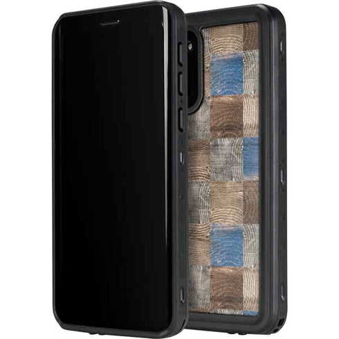 Lumber Grid Galaxy S20 Waterproof Case