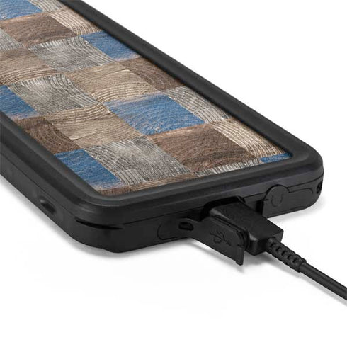 Lumber Grid Galaxy S20 Waterproof Case
