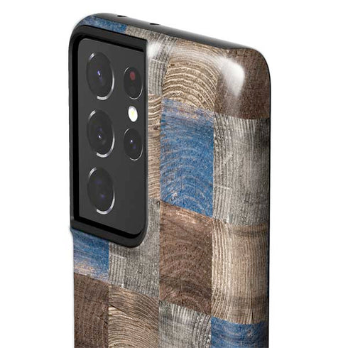 Lumber Grid Galaxy S21 Ultra 5G Pro Case