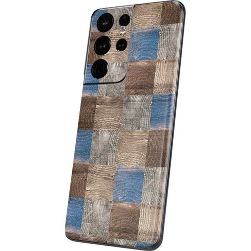 Lumber Grid Galaxy S21 Ultra 5G Skin