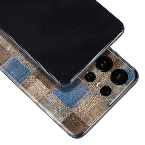 Lumber Grid Galaxy S21 Ultra 5G Skin