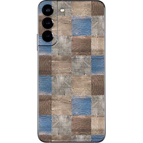 Lumber Grid Galaxy S22 Plus Skin