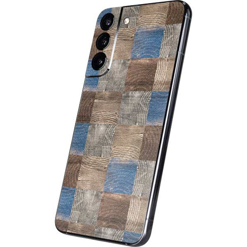 Lumber Grid Galaxy S22 Plus Skin