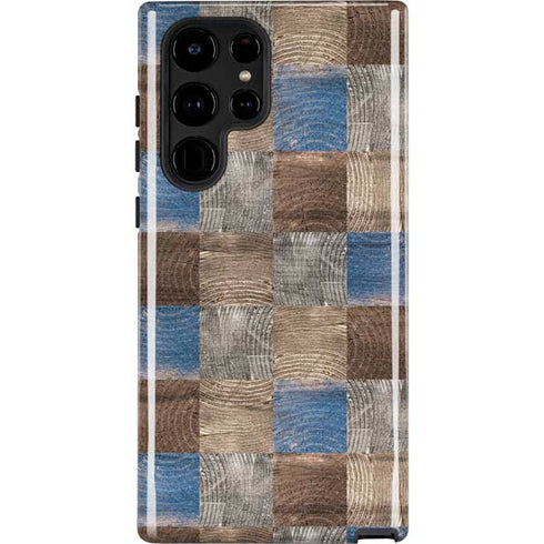 Lumber Grid Galaxy S22 Ultra Pro Case