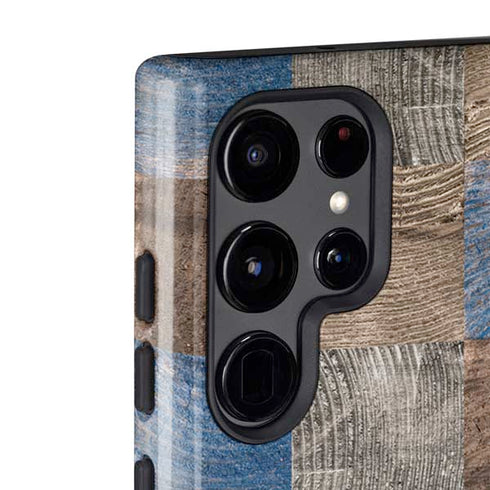 Lumber Grid Galaxy S22 Ultra Pro Case
