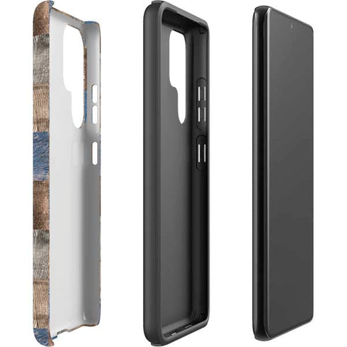 Lumber Grid Galaxy S22 Ultra Pro Case