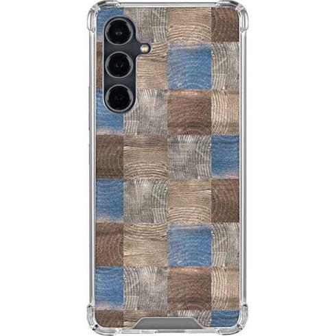 Lumber Grid Galaxy S23 FE Clear Case
