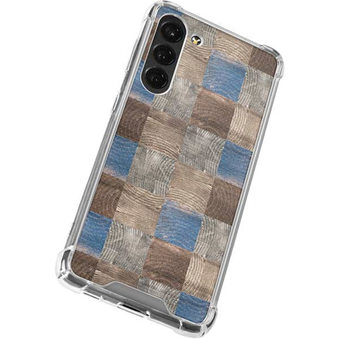Lumber Grid Galaxy S23 Plus Clear Case