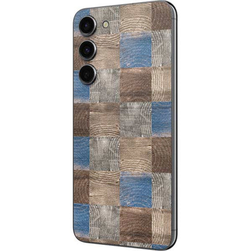 Lumber Grid Galaxy S23 Plus Skin