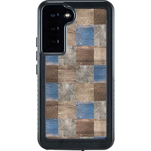 Lumber Grid Galaxy S23 Plus Waterproof Case
