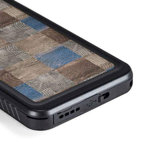 Lumber Grid Galaxy S23 Plus Waterproof Case