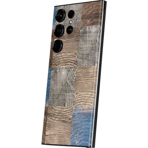 Lumber Grid Galaxy S23 Ultra Skin