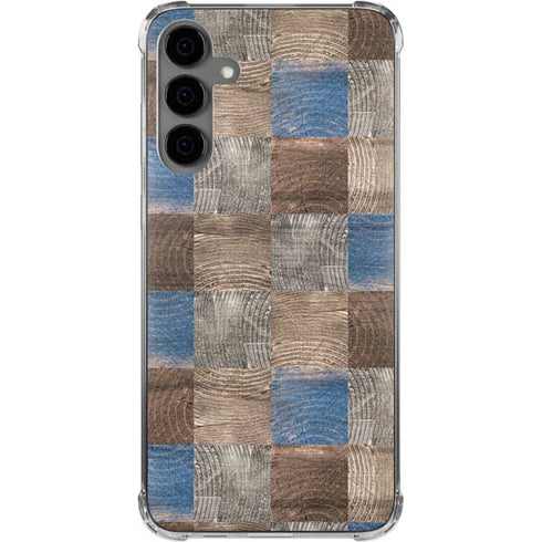 Lumber Grid Galaxy S24 Plus Clear Case