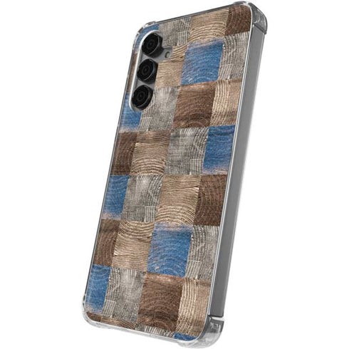 Lumber Grid Galaxy S24 Plus Clear Case