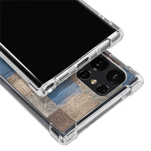 Lumber Grid Galaxy S24 Ultra Clear Case