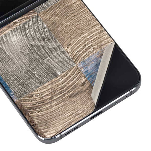 Lumber Grid Galaxy Z Flip5 5G Skin