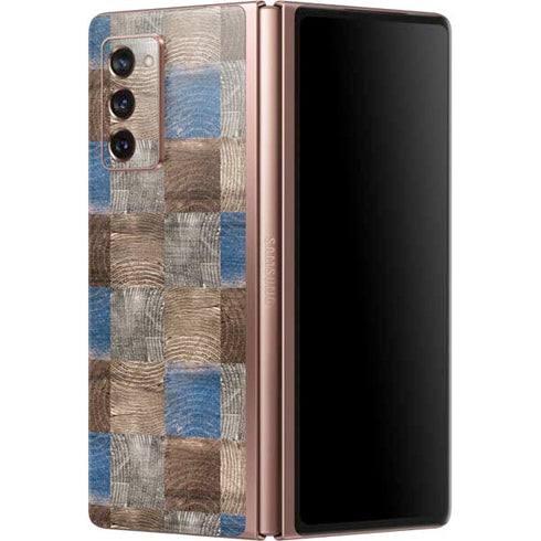 Lumber Grid Galaxy Z Fold2 5G Skin