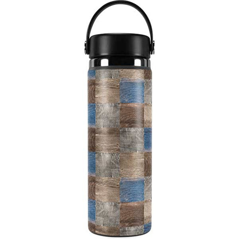 Lumber Grid Hydro Flask 20oz Wide Mouth Skin