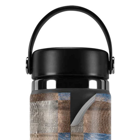 Lumber Grid Hydro Flask 20oz Wide Mouth Skin