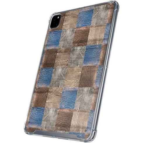 Lumber Grid iPad Pro 12.9in (2020) Clear Case