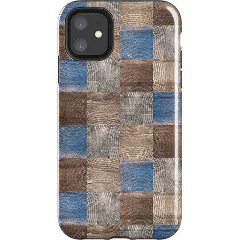 Lumber Grid iPhone 11 Impact Case