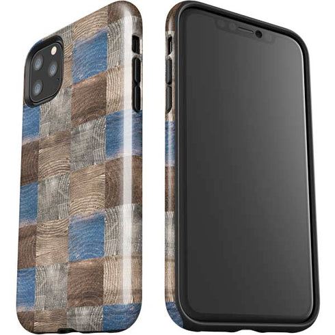Lumber Grid iPhone 11 Pro Max Impact Case