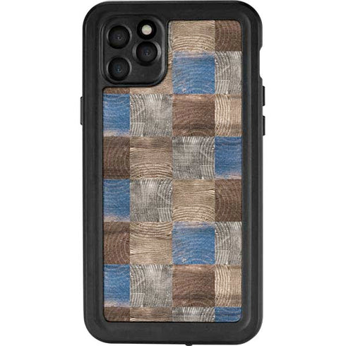 Lumber Grid iPhone 11 Pro Max Waterproof Case