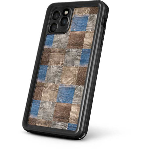 Lumber Grid iPhone 11 Pro Max Waterproof Case