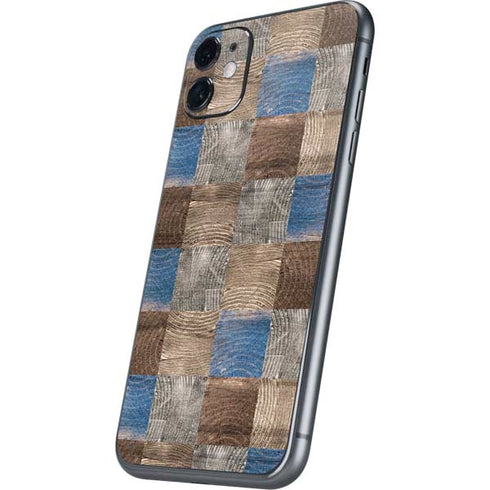 Lumber Grid iPhone 11 Skin