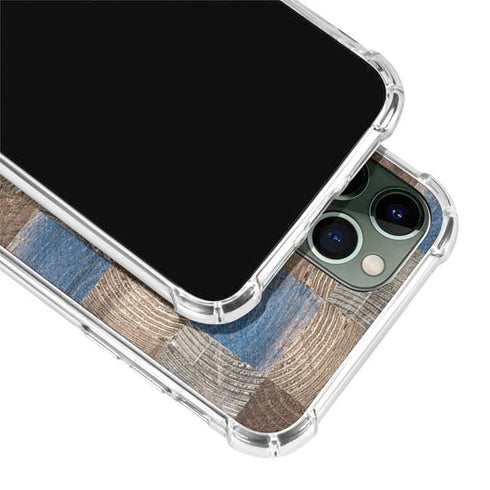 Lumber Grid iPhone 12 Pro Clear Case