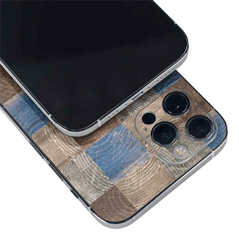 Lumber Grid iPhone 12 Pro Max Skin