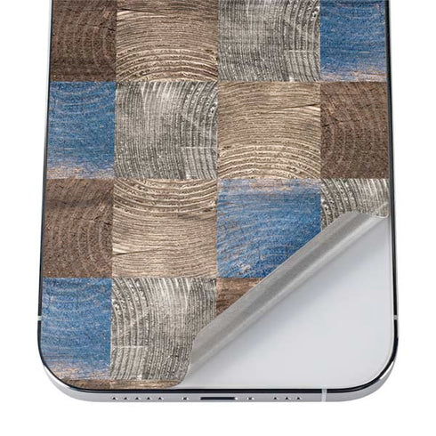 Lumber Grid iPhone 12 Pro Skin