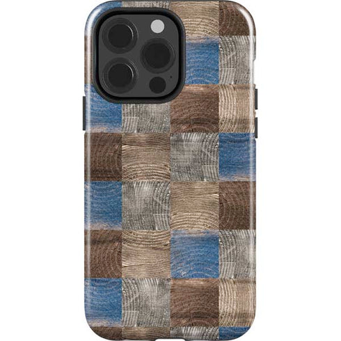 Lumber Grid iPhone 13 Pro Impact Case