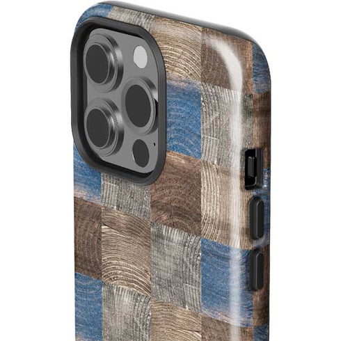Lumber Grid iPhone 13 Pro Impact Case
