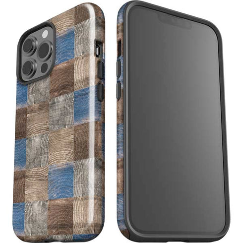 Lumber Grid iPhone 13 Pro Max Impact Case