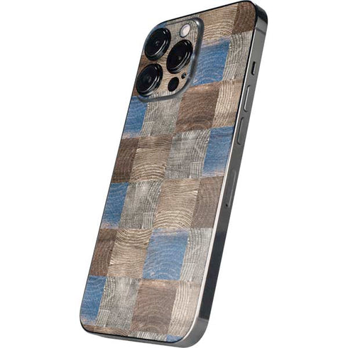Lumber Grid iPhone 13 Pro Max Skin