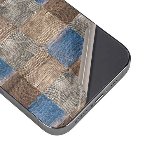 Lumber Grid iPhone 13 Pro Max Skin