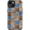 Lumber Grid iPhone 14 Plus Impact Case