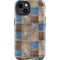 Lumber Grid iPhone 15 Plus Impact Case
