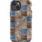 Lumber Grid iPhone 14 Impact Case