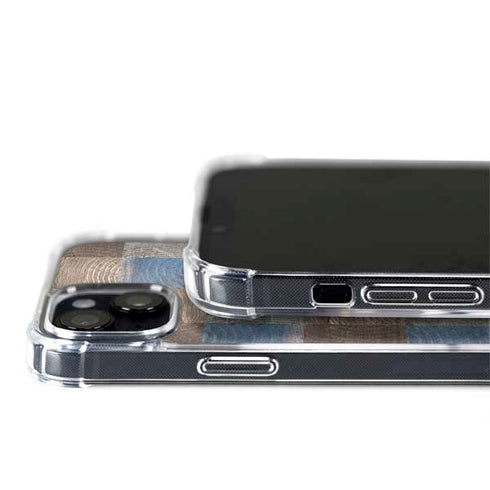 Lumber Grid iPhone 15 Plus MagSafe Case