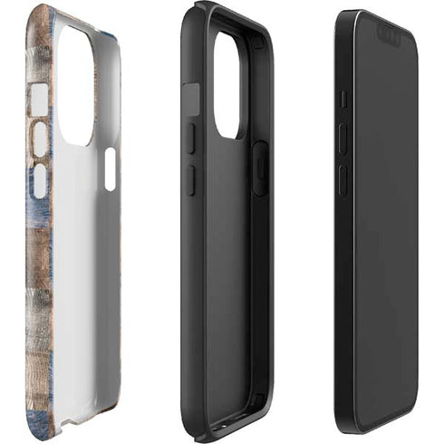 Lumber Grid iPhone 14 Pro Impact Case