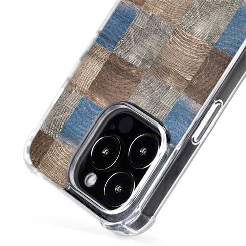 Lumber Grid iPhone 15 Pro Max MagSafe Case