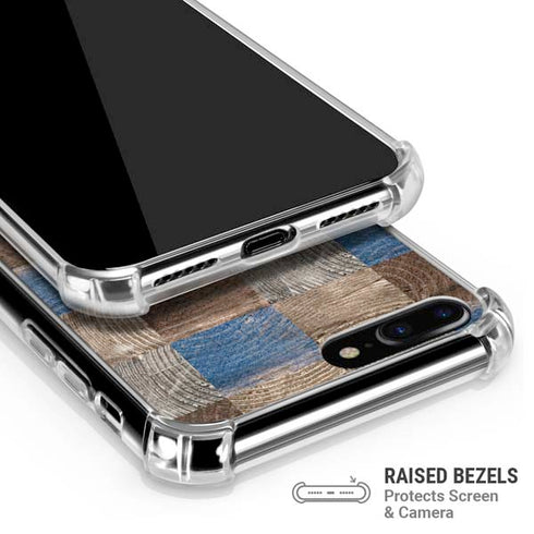 Lumber Grid iPhone 7/8 Plus Clear Case